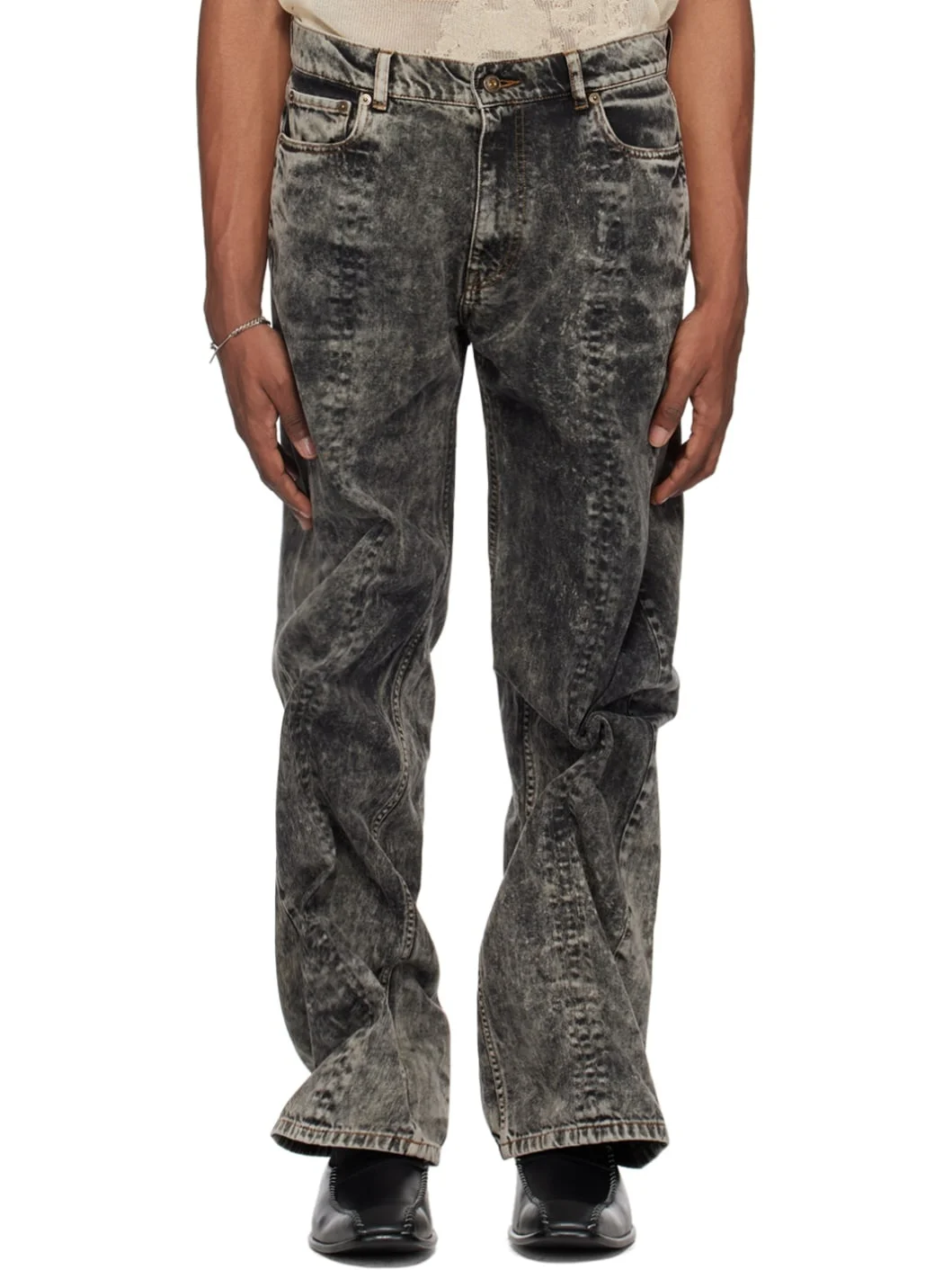 SSENSE Exclusive Black Jeans - 1