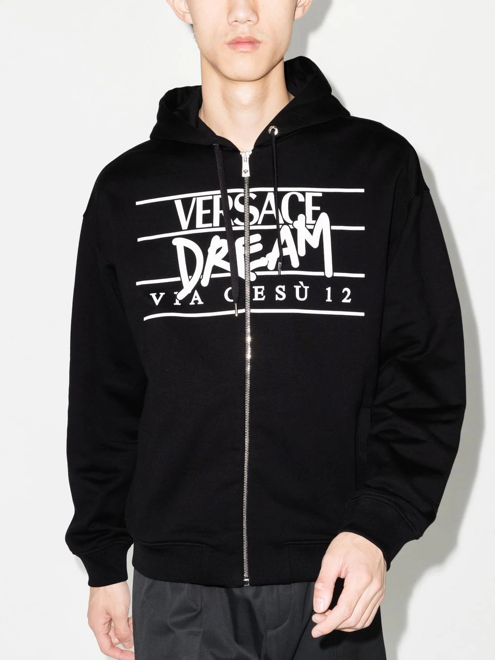 logo-print hoodie - 2