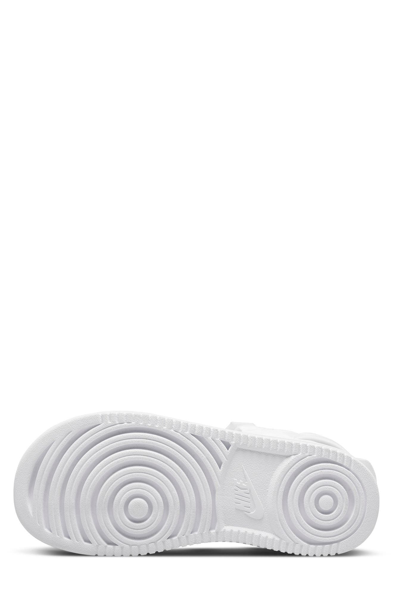 Nike Icon Classic Platform Sandal in White/Pure Platinum/White at Nordstrom - 4