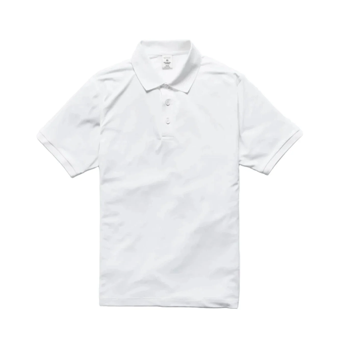 Tech Pique Playoff Polo White - 1