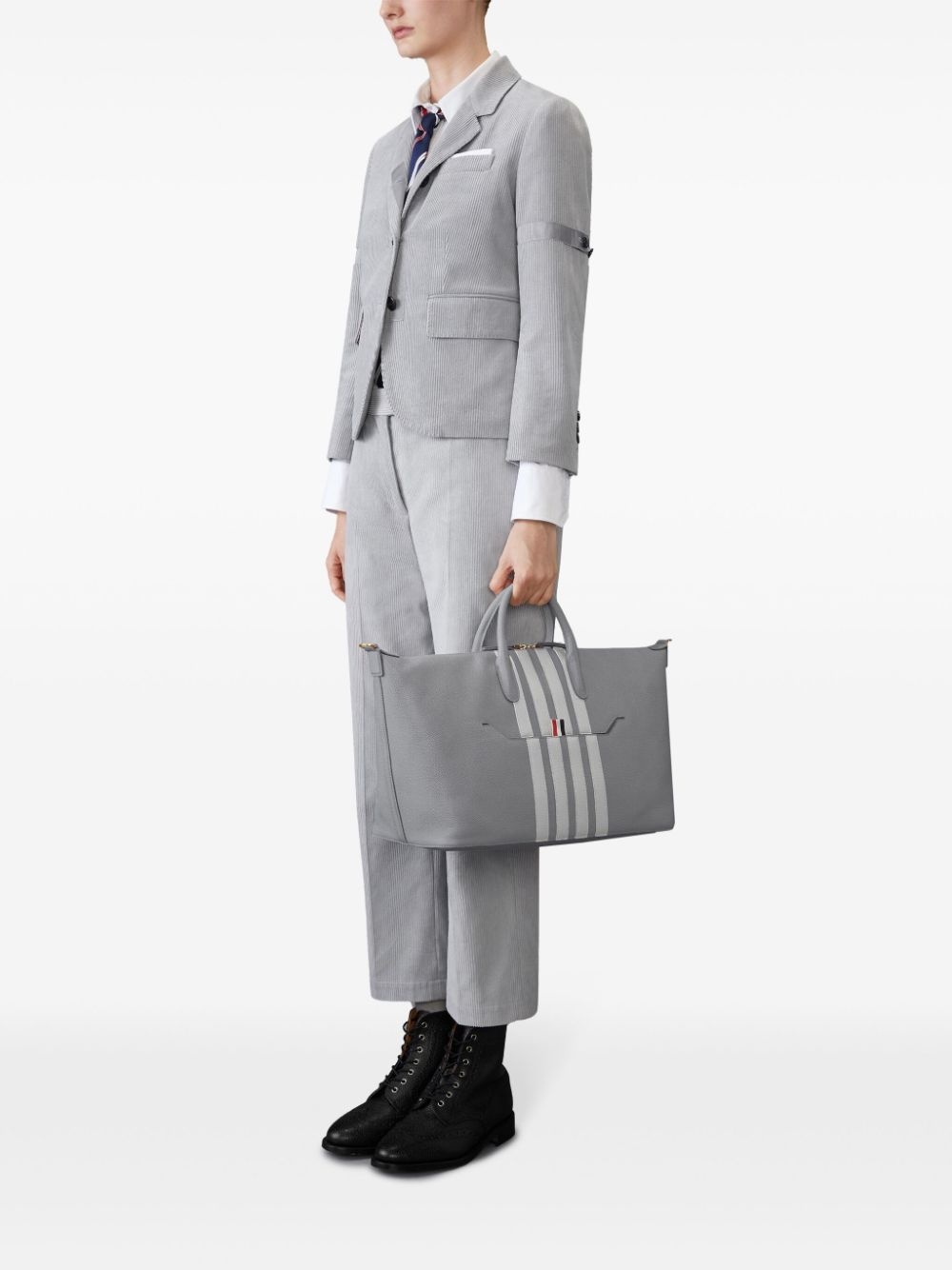 4-Bar Stripe tote bag - 2