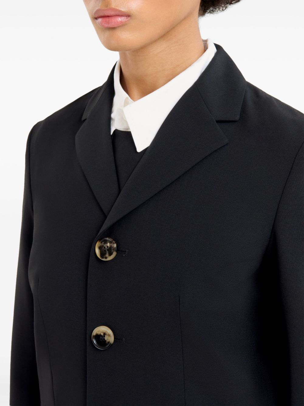 virgin wool blazer - 5