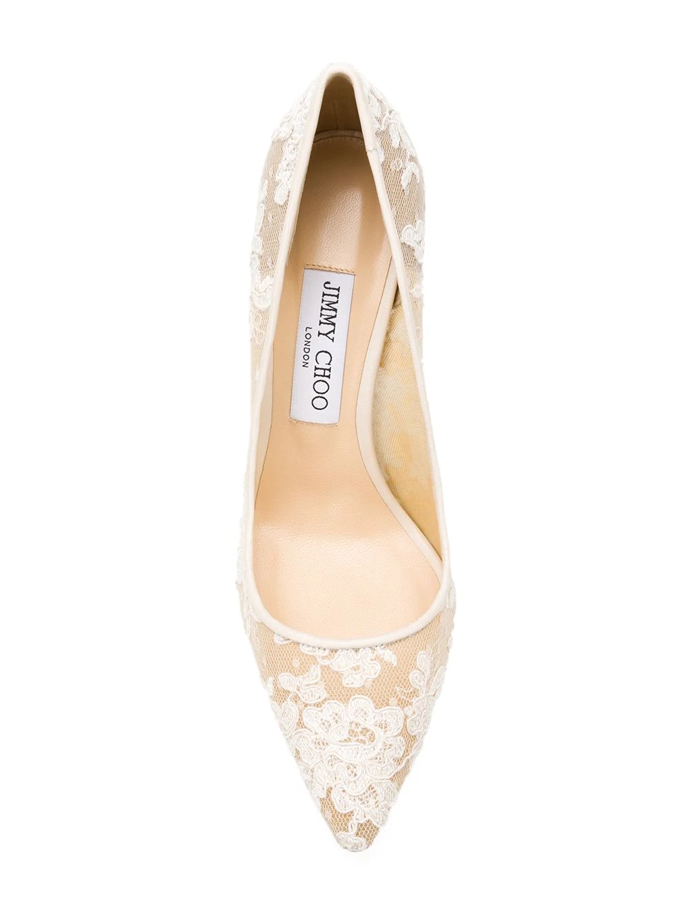 Romy 100 lace pumps - 4