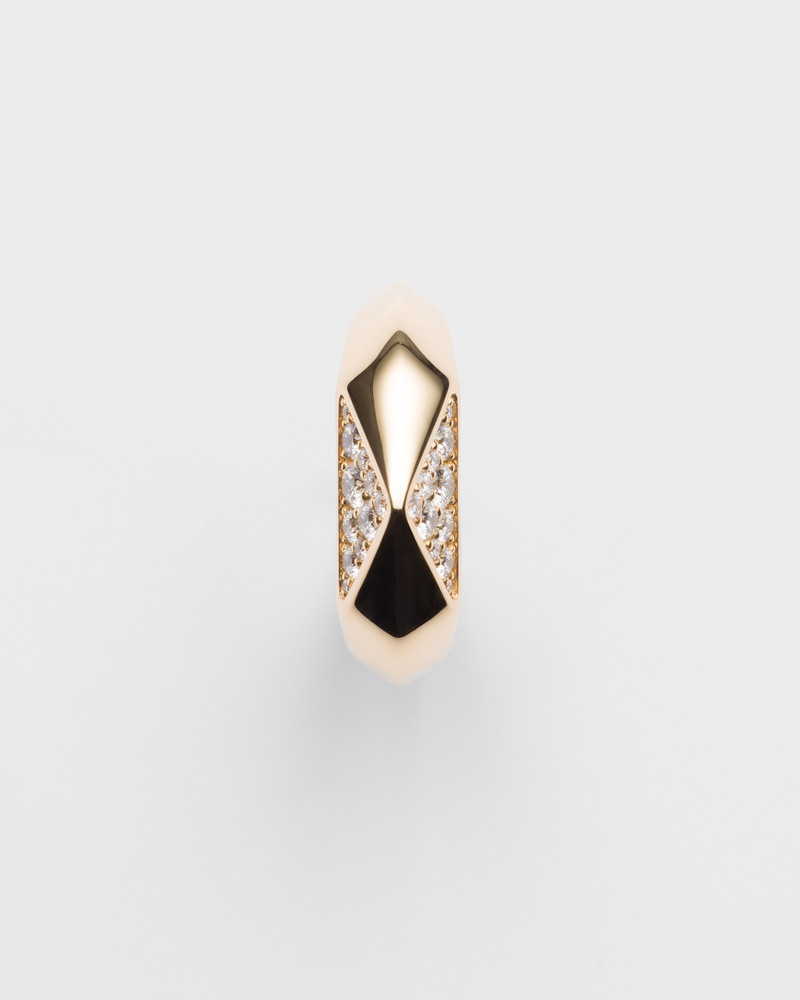 Eternal Gold ring in yellow gold and diamonds 3