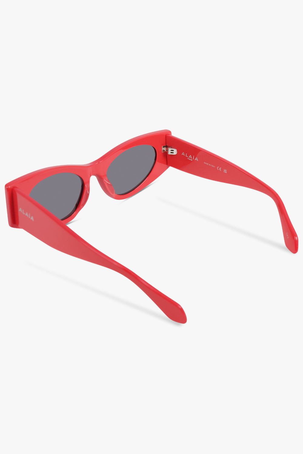 AA0075S CAT EYE RECTANGULAR SUNGLASSES | RED - 3
