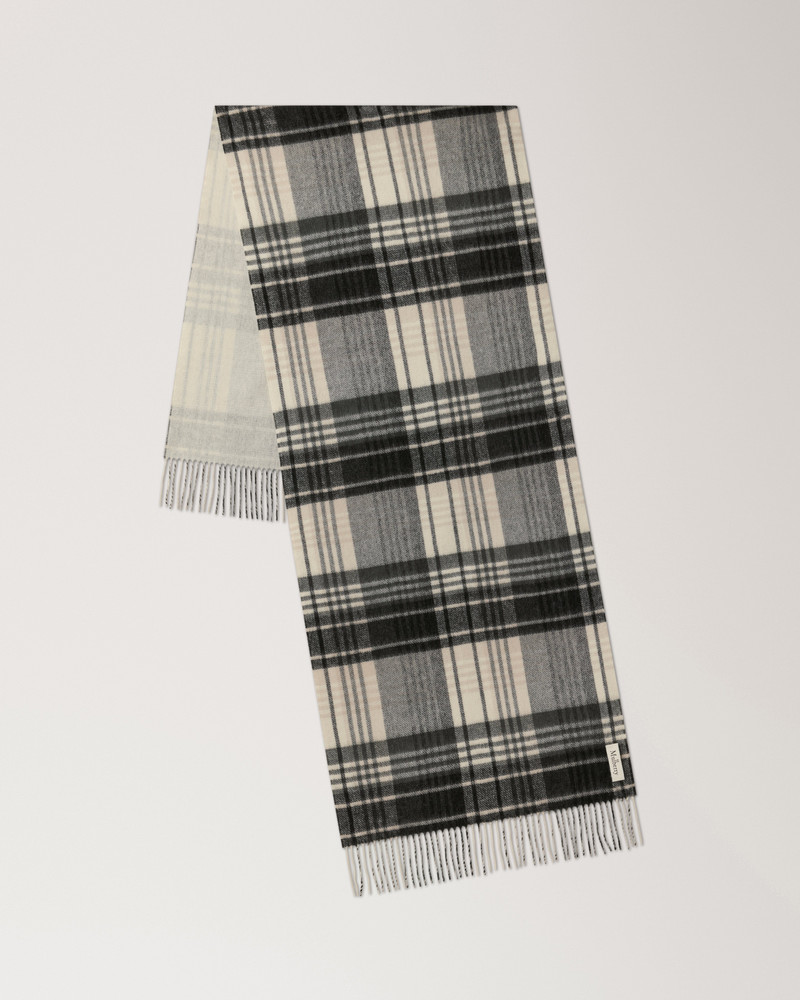 Mulberry Large Reversible Heritage Check Scarf
Eggshell & Black Merino Wool outlook
