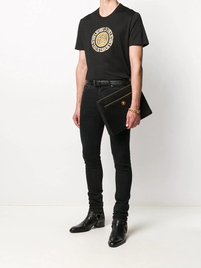 VERSACE crystal-embellished T-shirt outlook