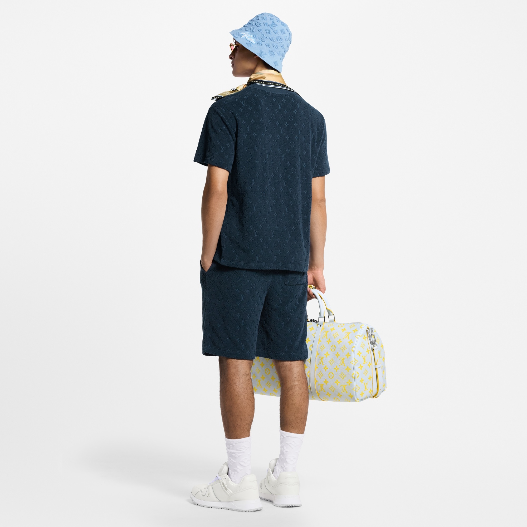 Monogram French Terry Shorts - 3