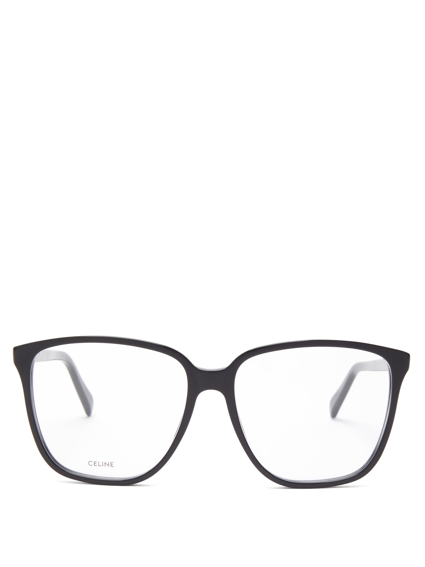 Oversized square acetate glasses - 1