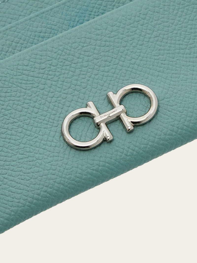 FERRAGAMO Gancini credit card holder outlook