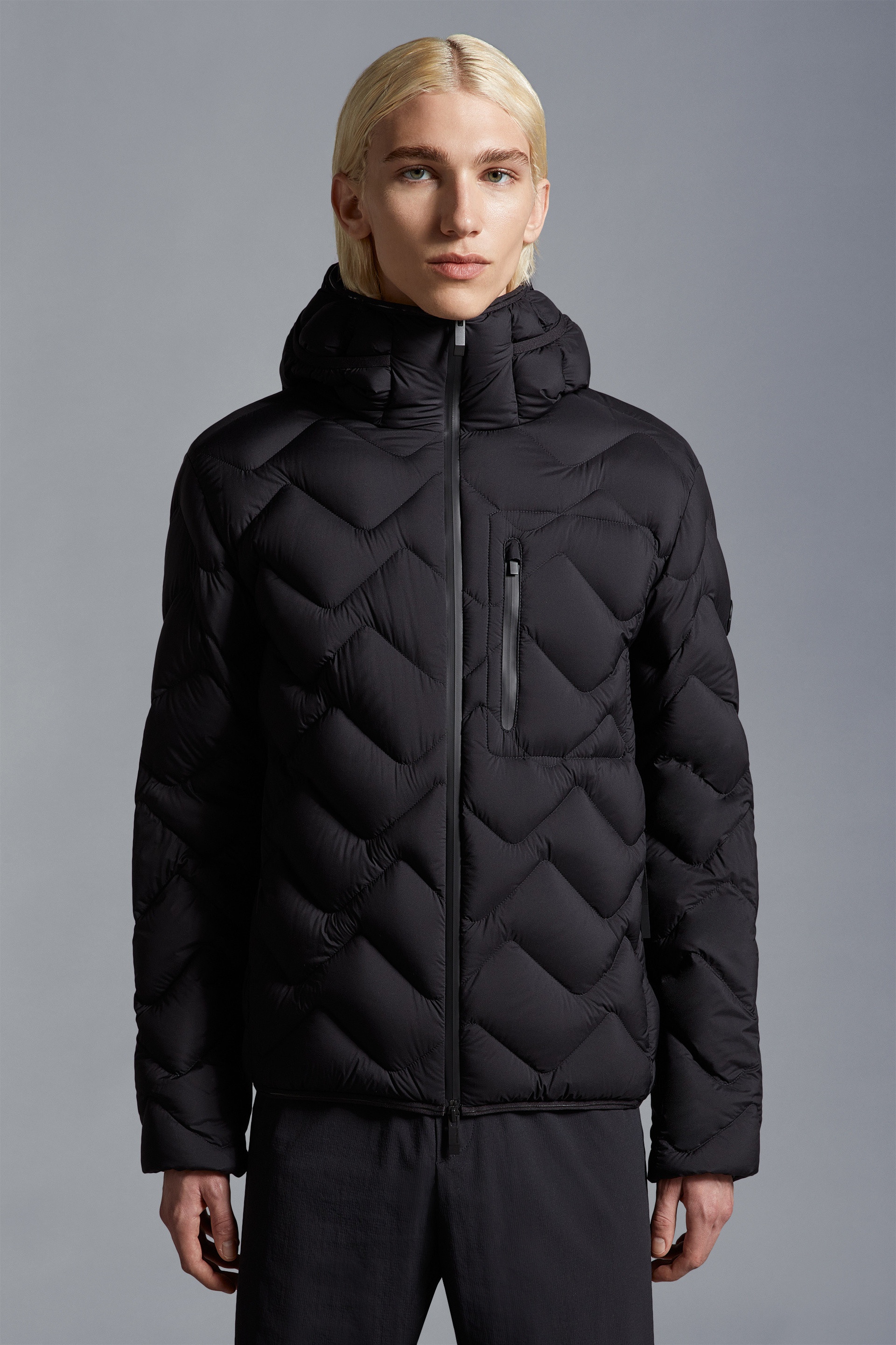 Moncler Steliere Short Down Jacket | REVERSIBLE