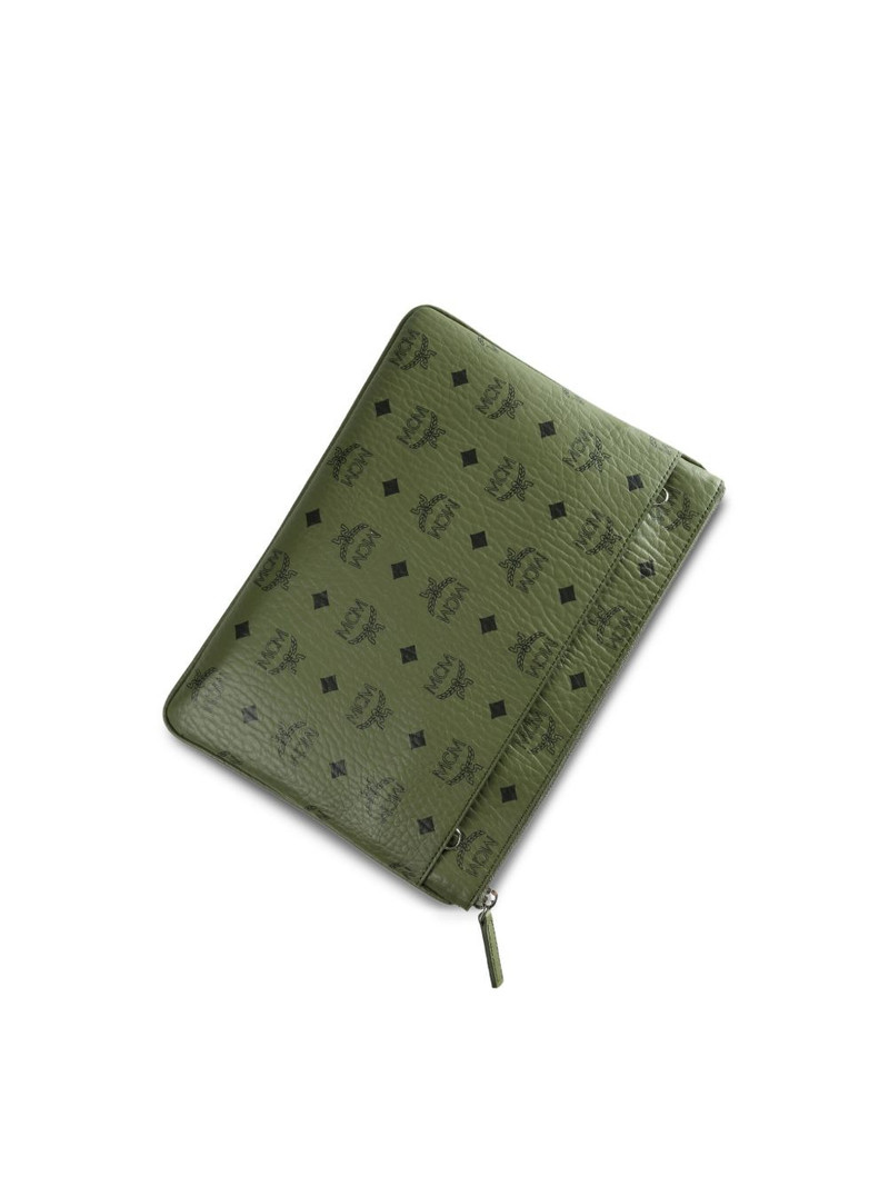 MCM logo-pattern wallet outlook