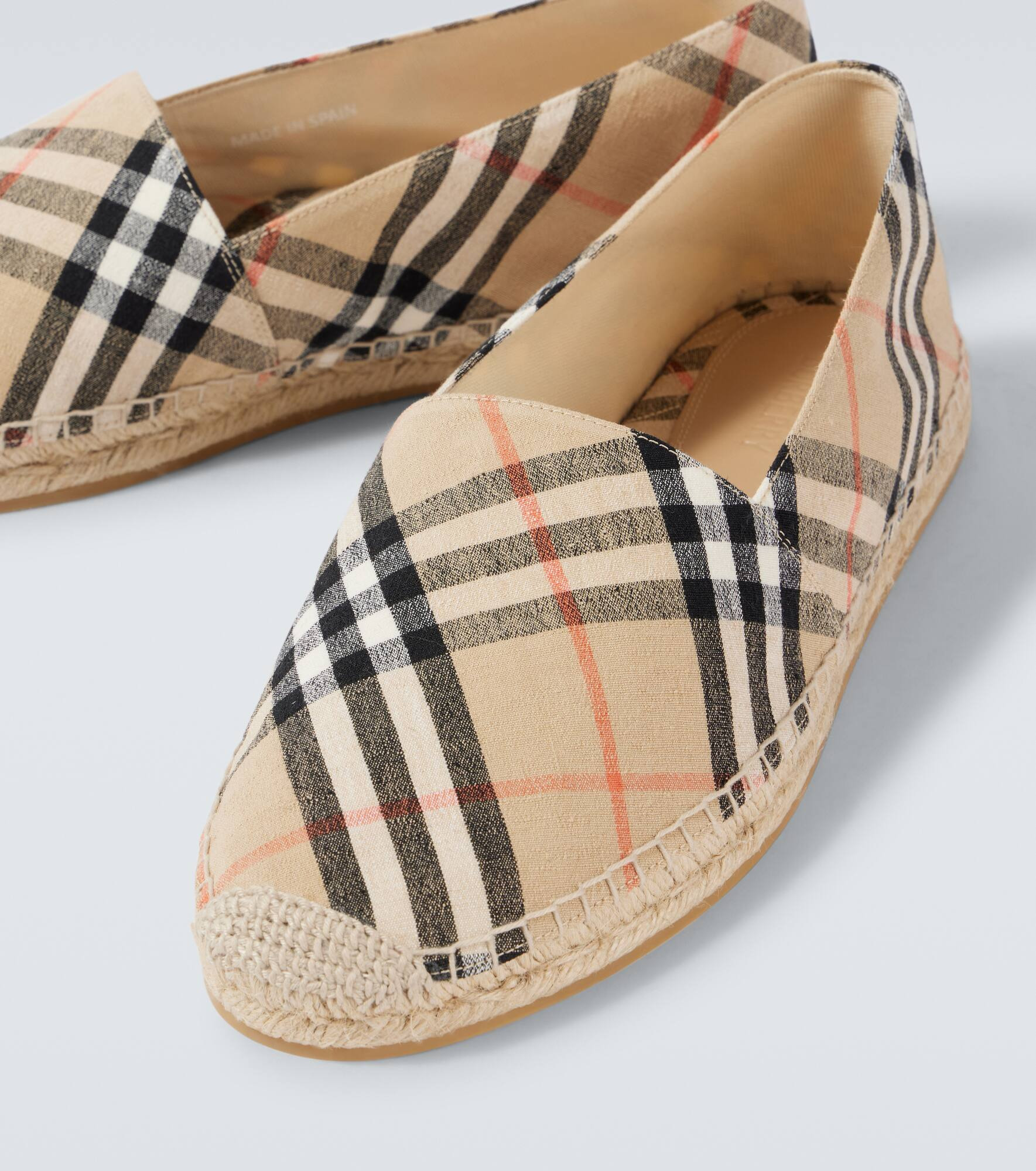 Burberry Check espadrilles - 3