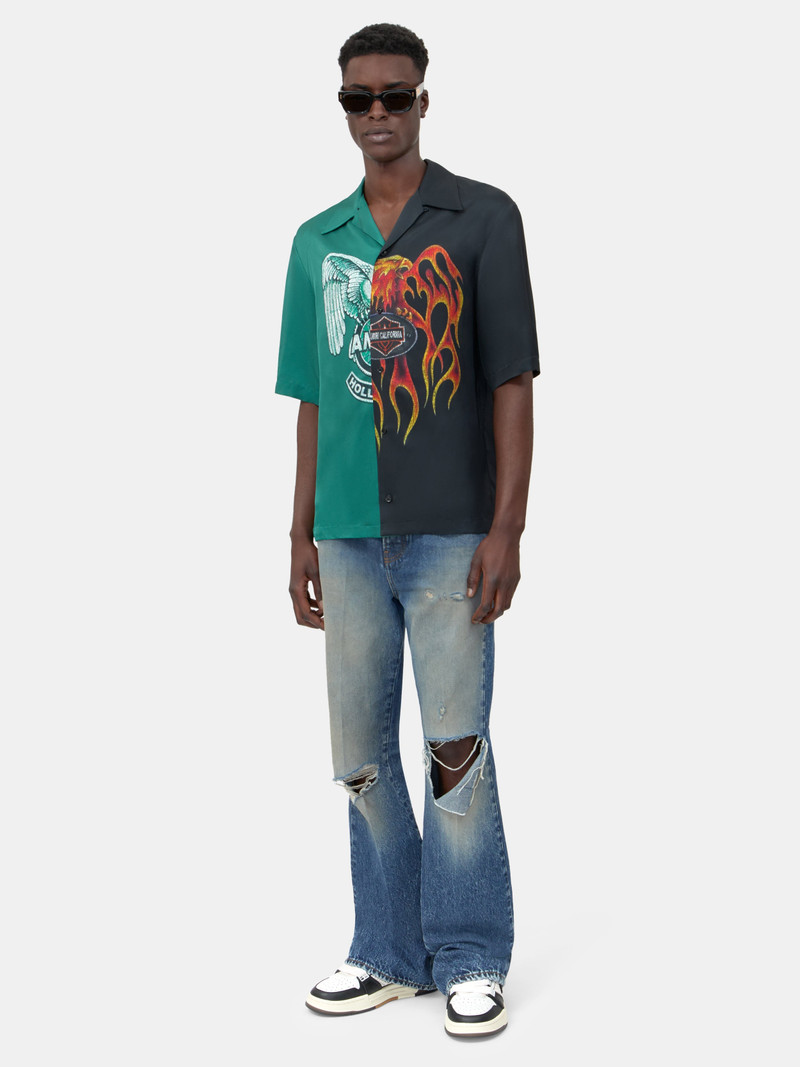 AMIRI SPLICED CAMP SHIRT outlook