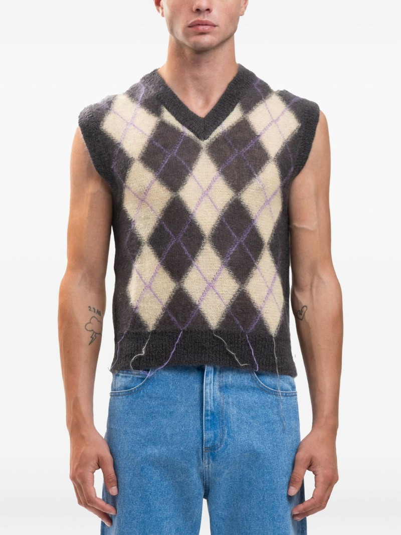argyle sweater vest 1
