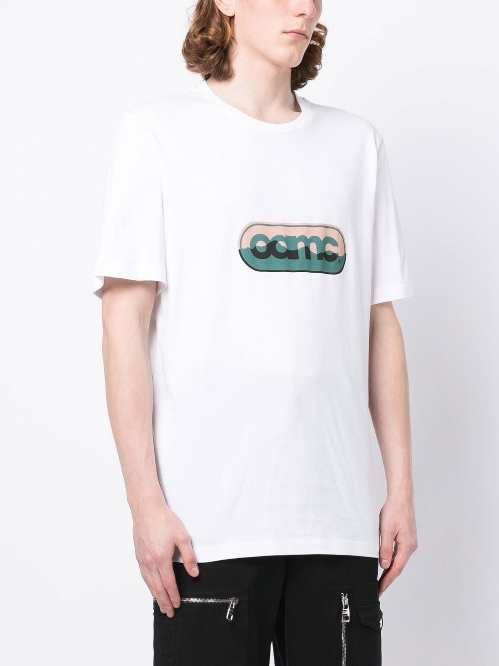 logo-print T-shirt - 3
