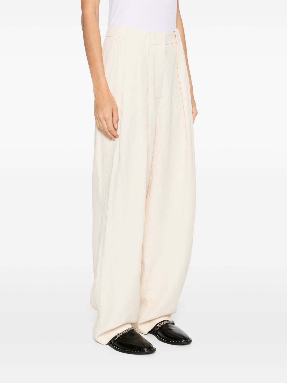 pleated trousers - 3