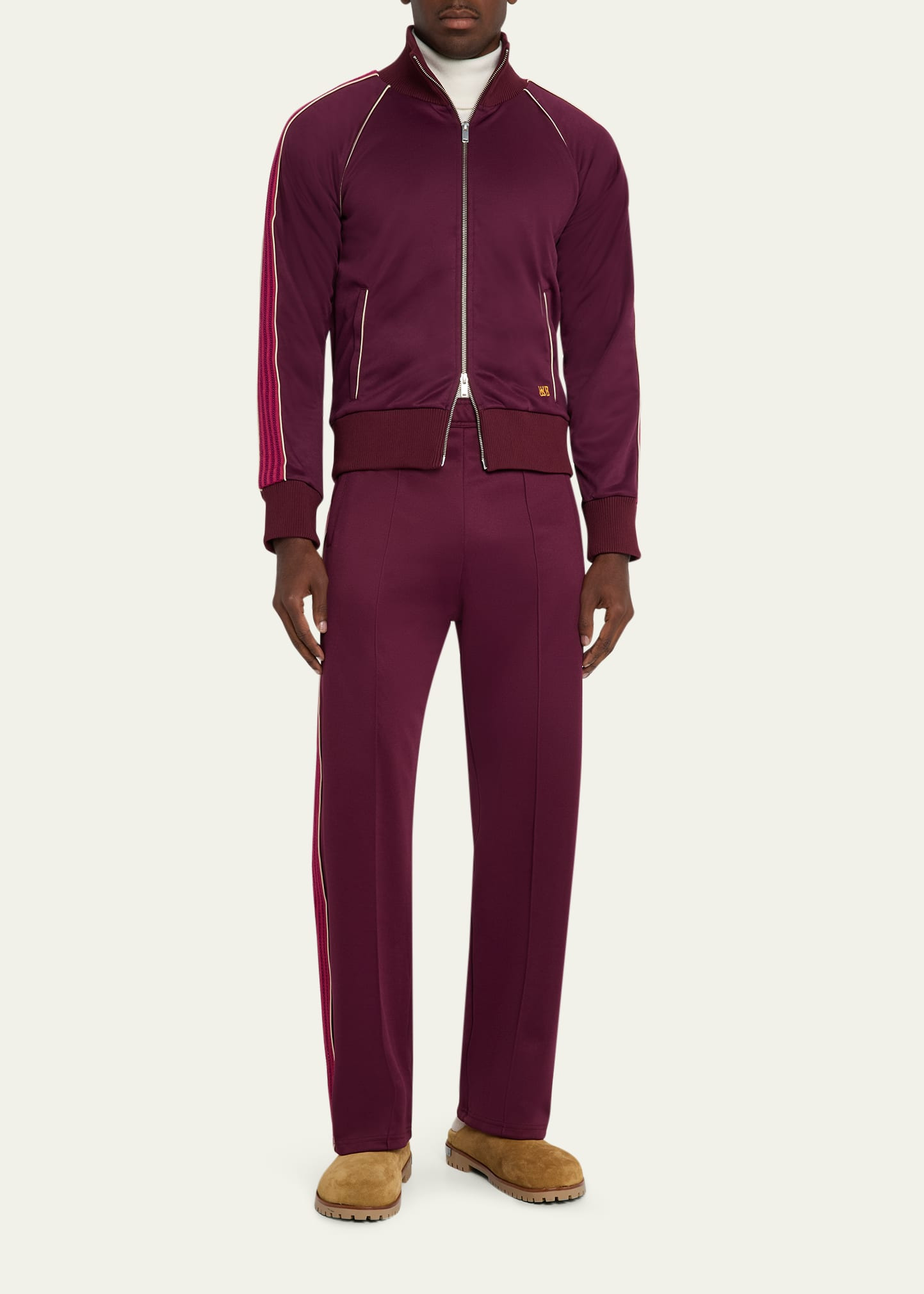 Men's Polyester Jersey Track Jacket - 2