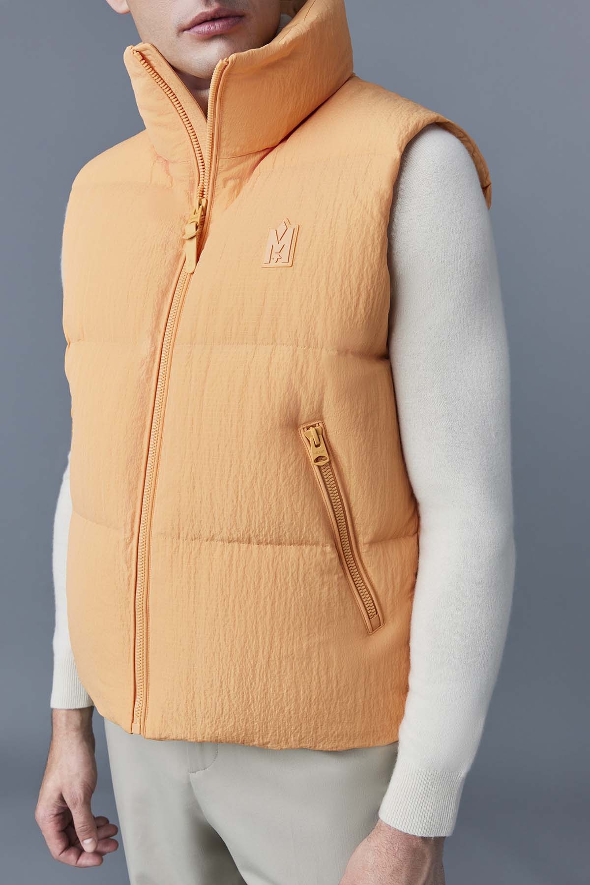 KANE-TR Tactile Ripstop Fabric vest with funnel collar - 5