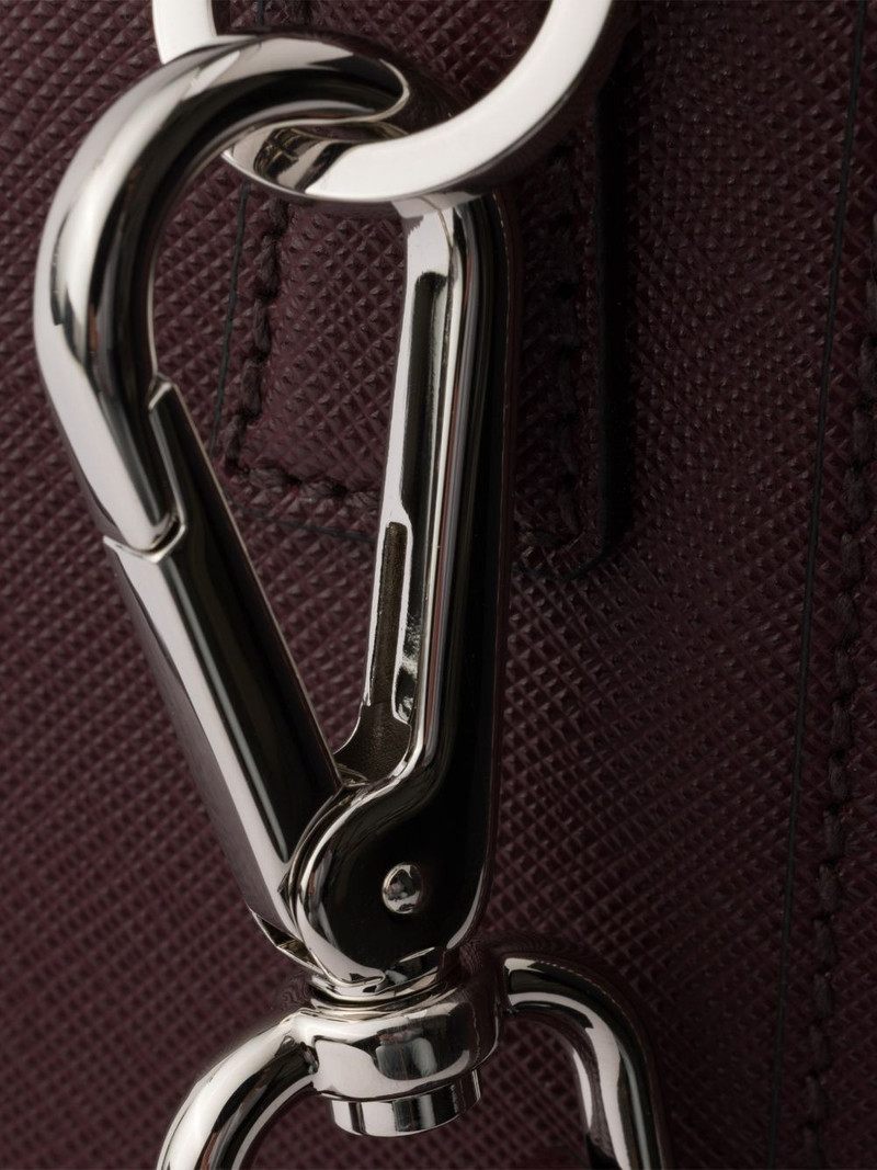 Saffiano Leather Travel Bag 7