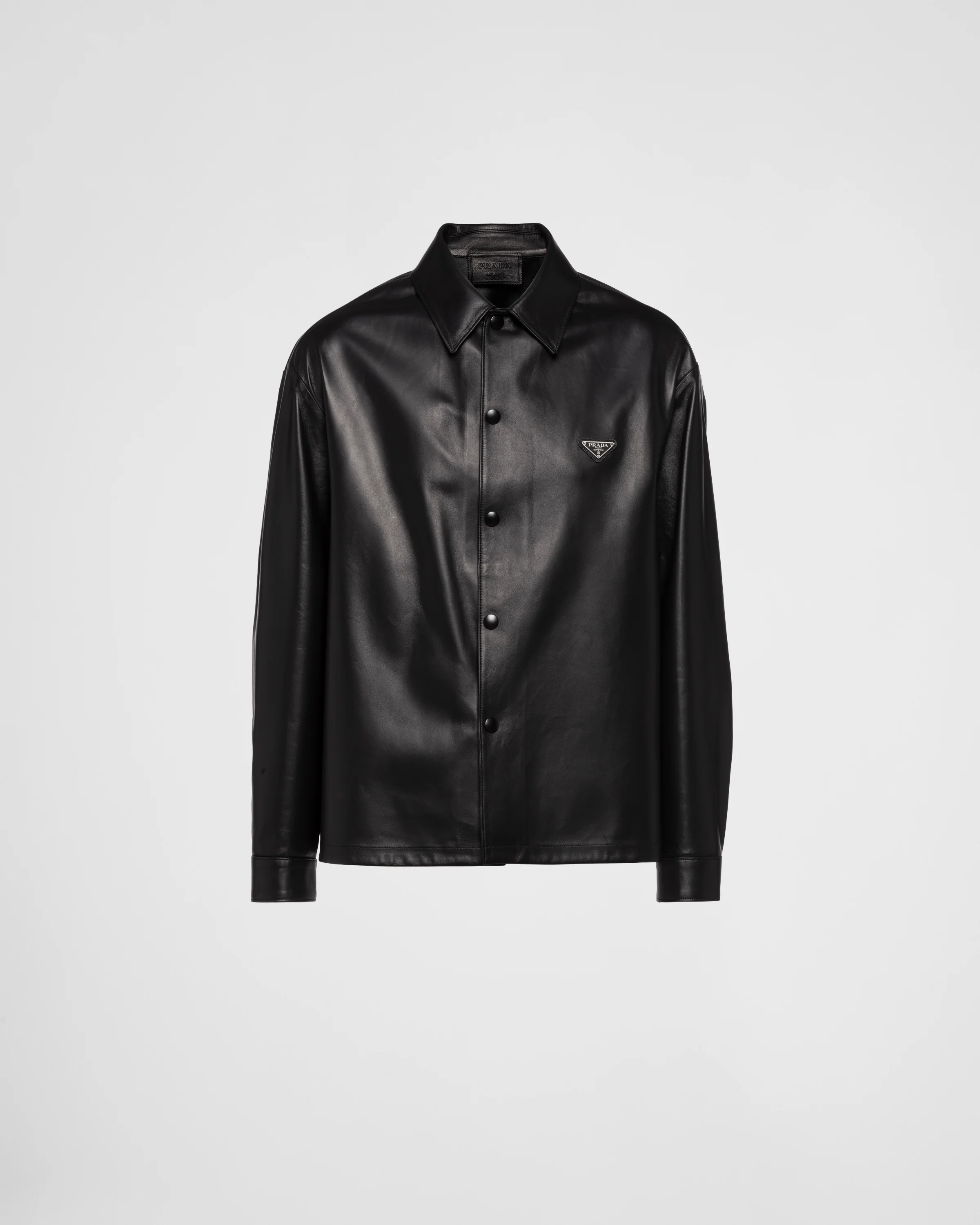 Nappa leather shirt - 1