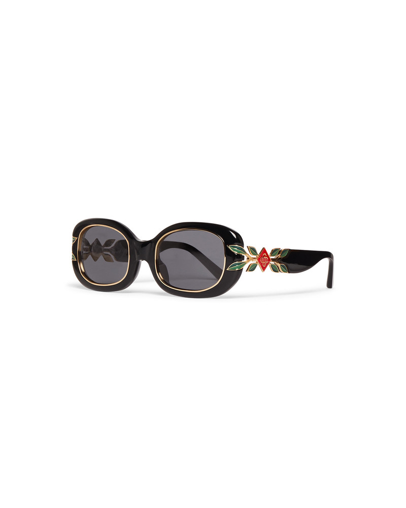 Black Laurel Sunglasses | Casablanca Paris 1