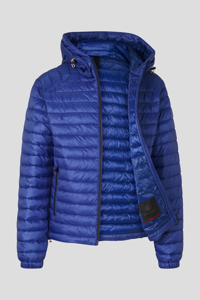 Juris Quilted jacket in Royal blue - 8