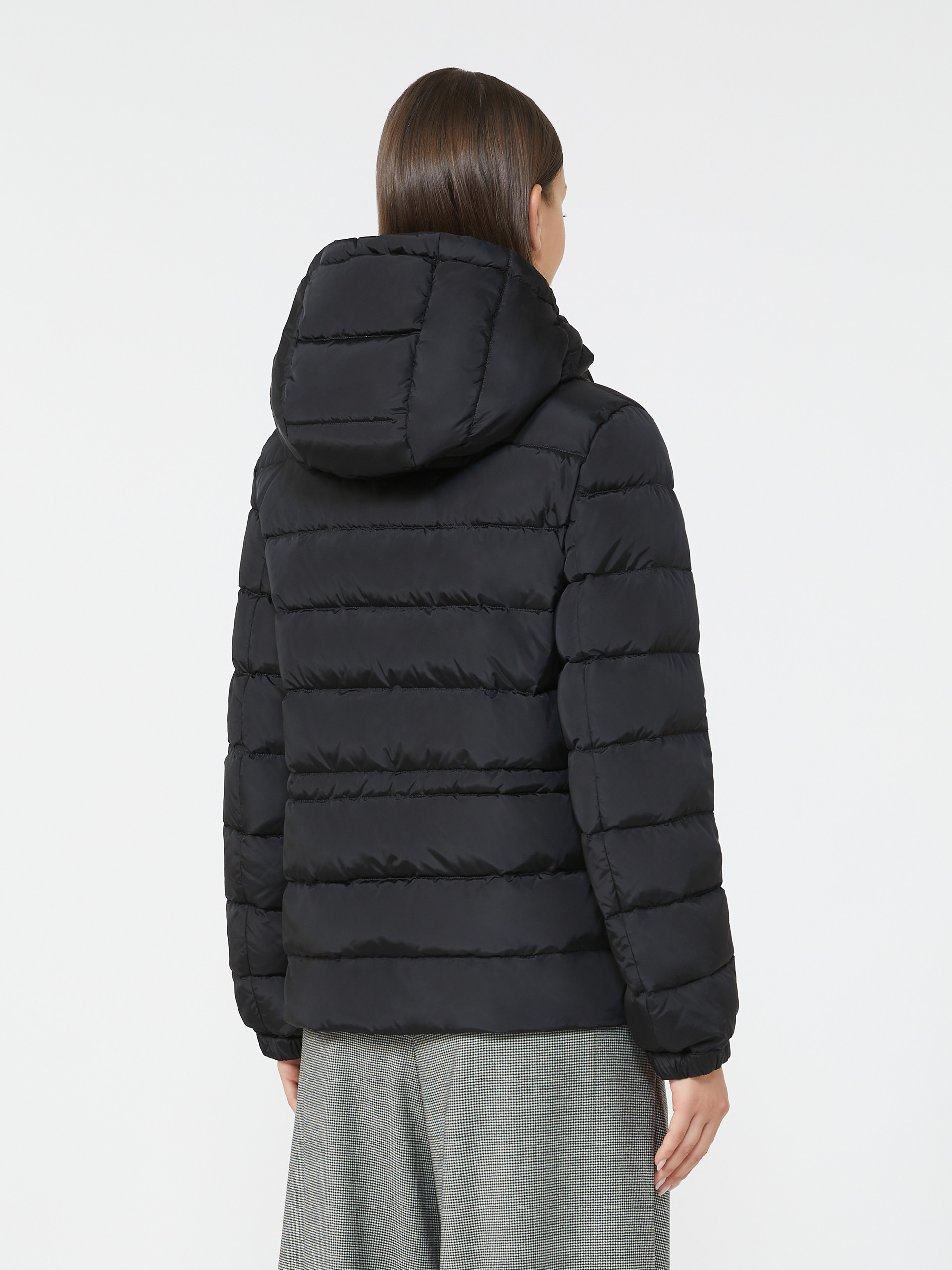 SAX Short down jacket in water-repellent taffeta - 4