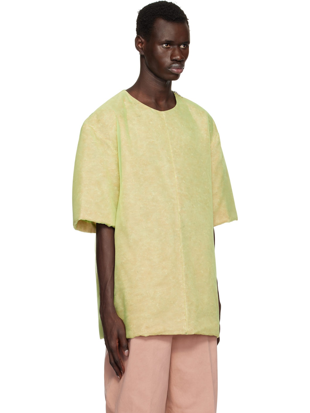 Green Organza T-shirt - 2