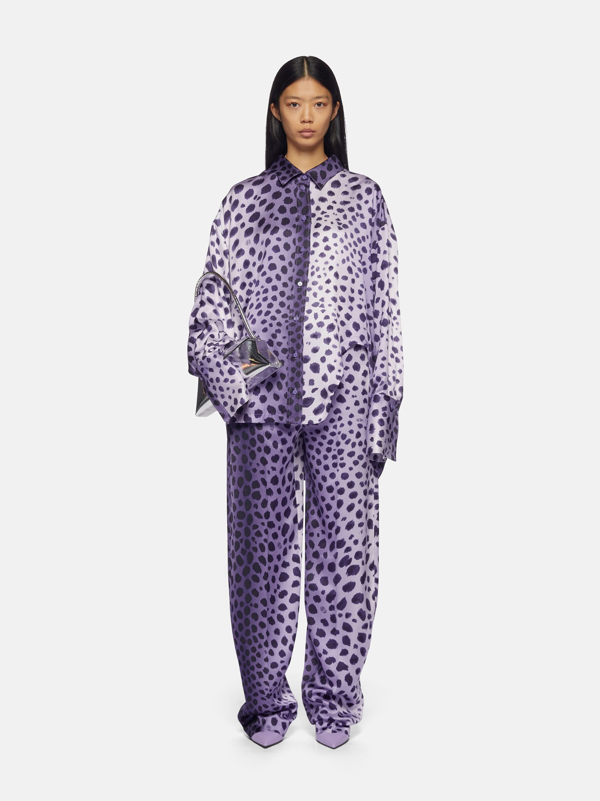 ''JAGGER'' PURPLE LONG PANTS - 2