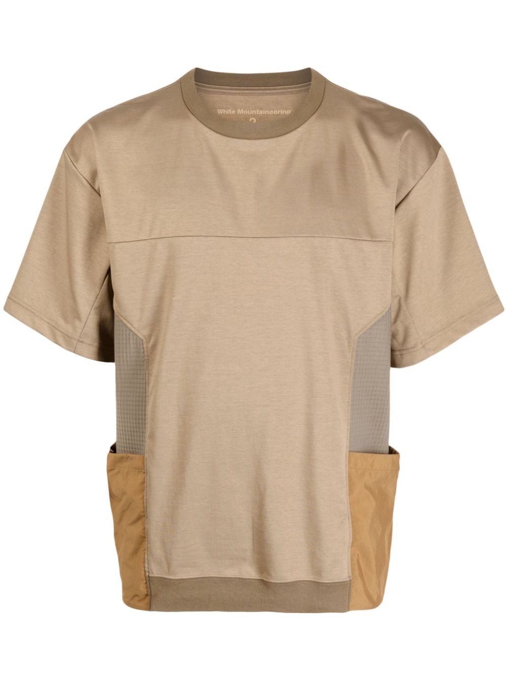 side-pockets crew-neck T-shirt - 1