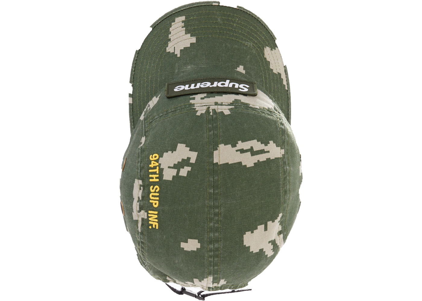 Supreme Military Camp Cap (FW21) Olive Russian Camo - 2