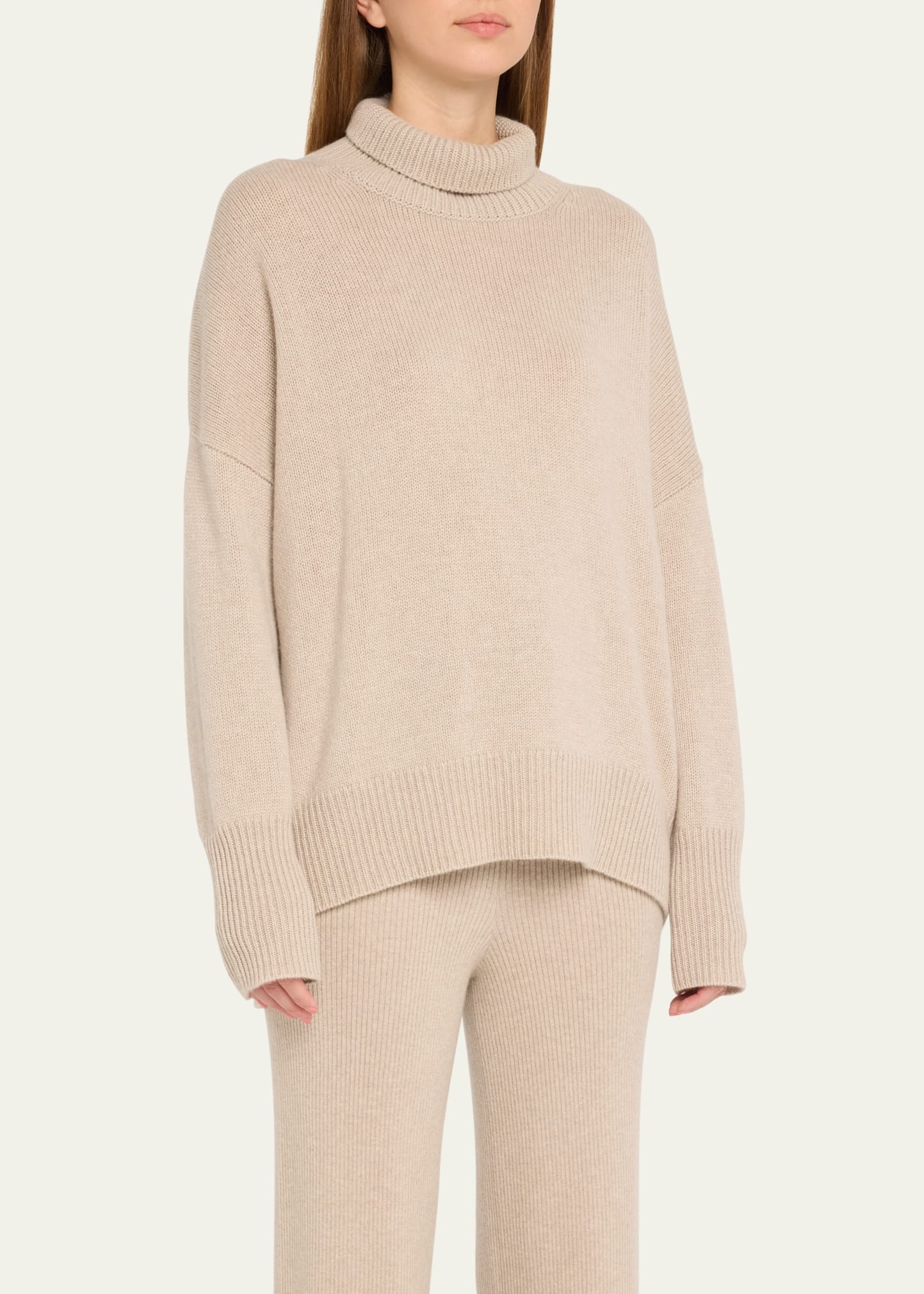 Heidi Cashmere Turtleneck Sweater - 4