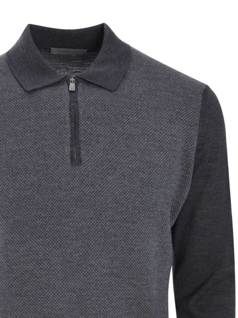 knitted polo shirt - 3