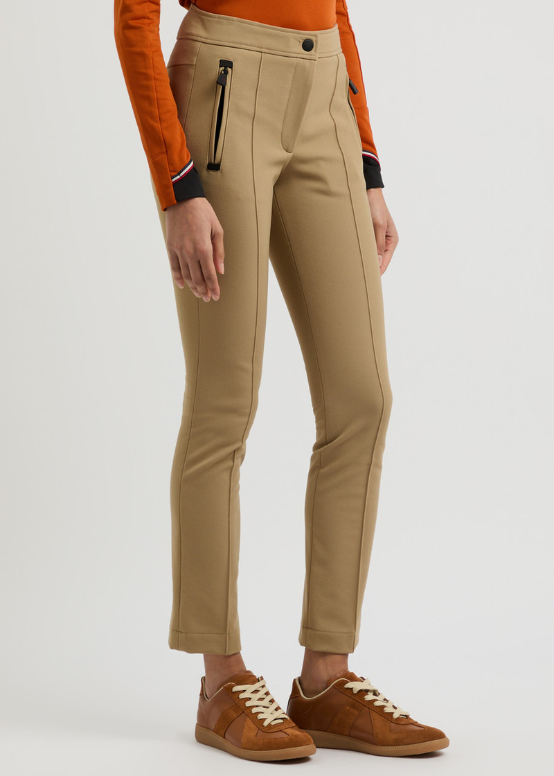 Moncler Moncler Logo Slim-leg Twill Trousers outlook