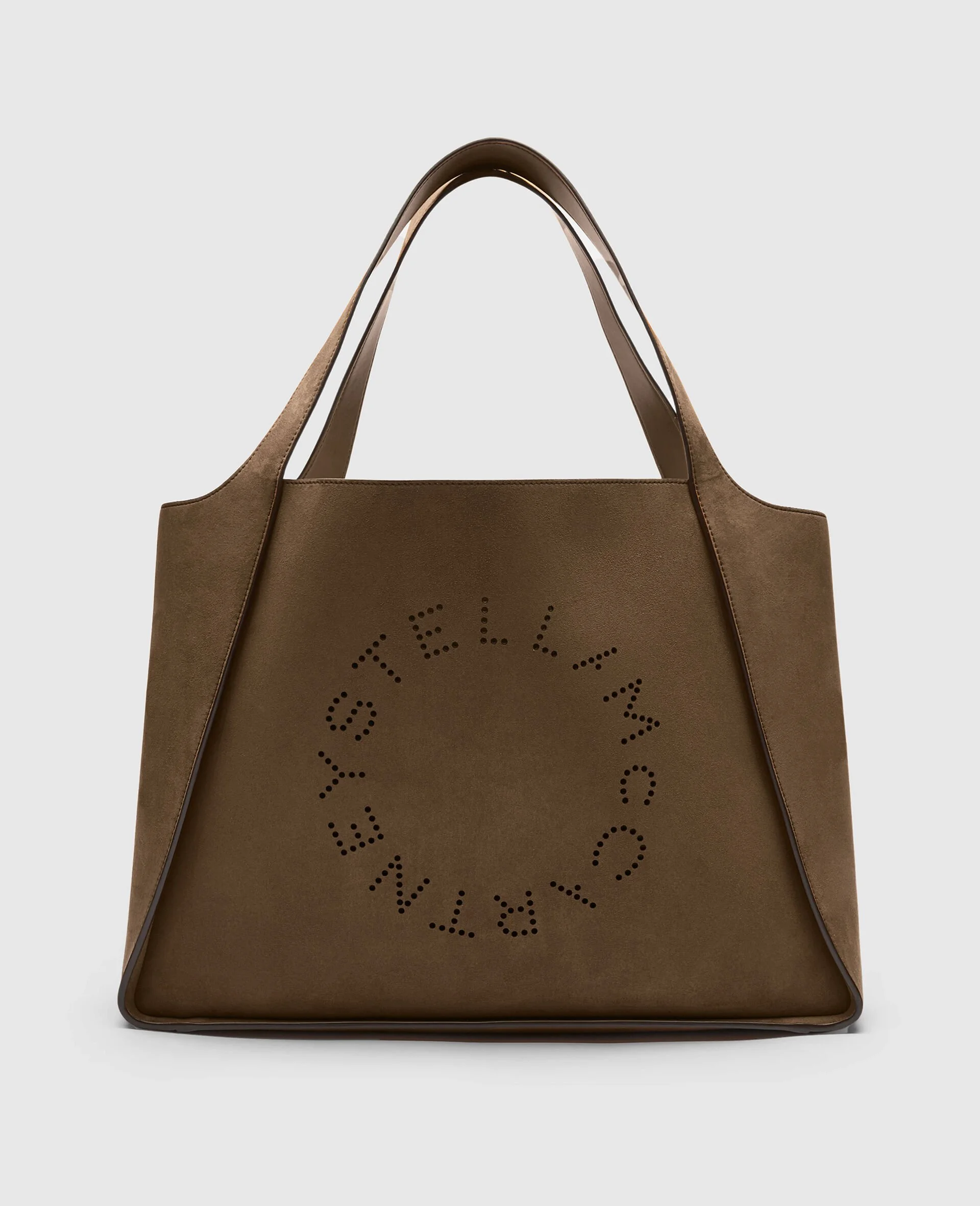 Logo Large Suede Tote Bag - 1