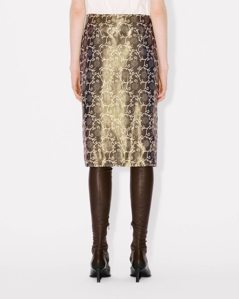 'KENZO Marguerite' straight midi skirt 4
