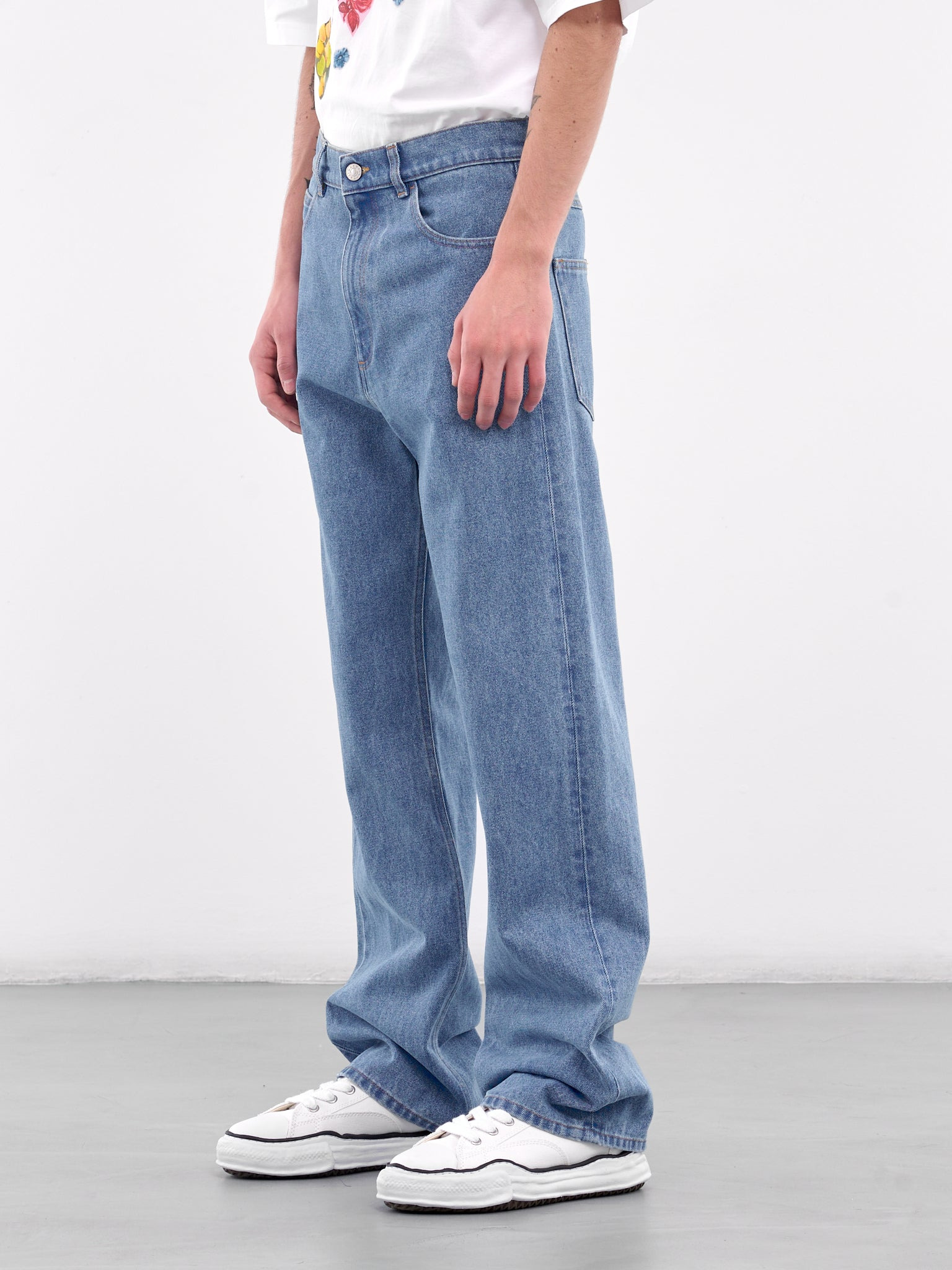 Straight Leg Jeans - 2