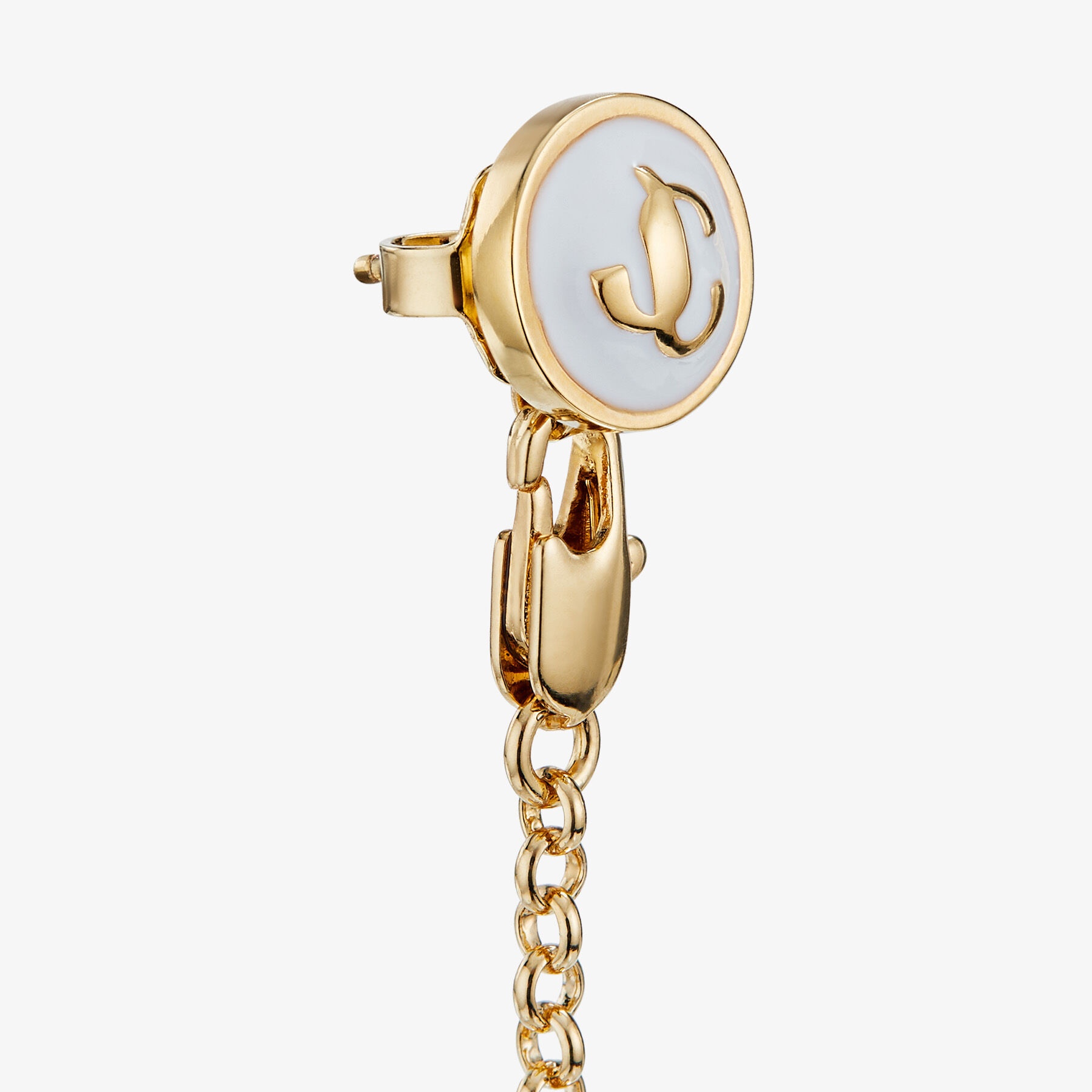 Headphone Earrings
Gold-Finish Headphone Earrings with JC Emblem - 6