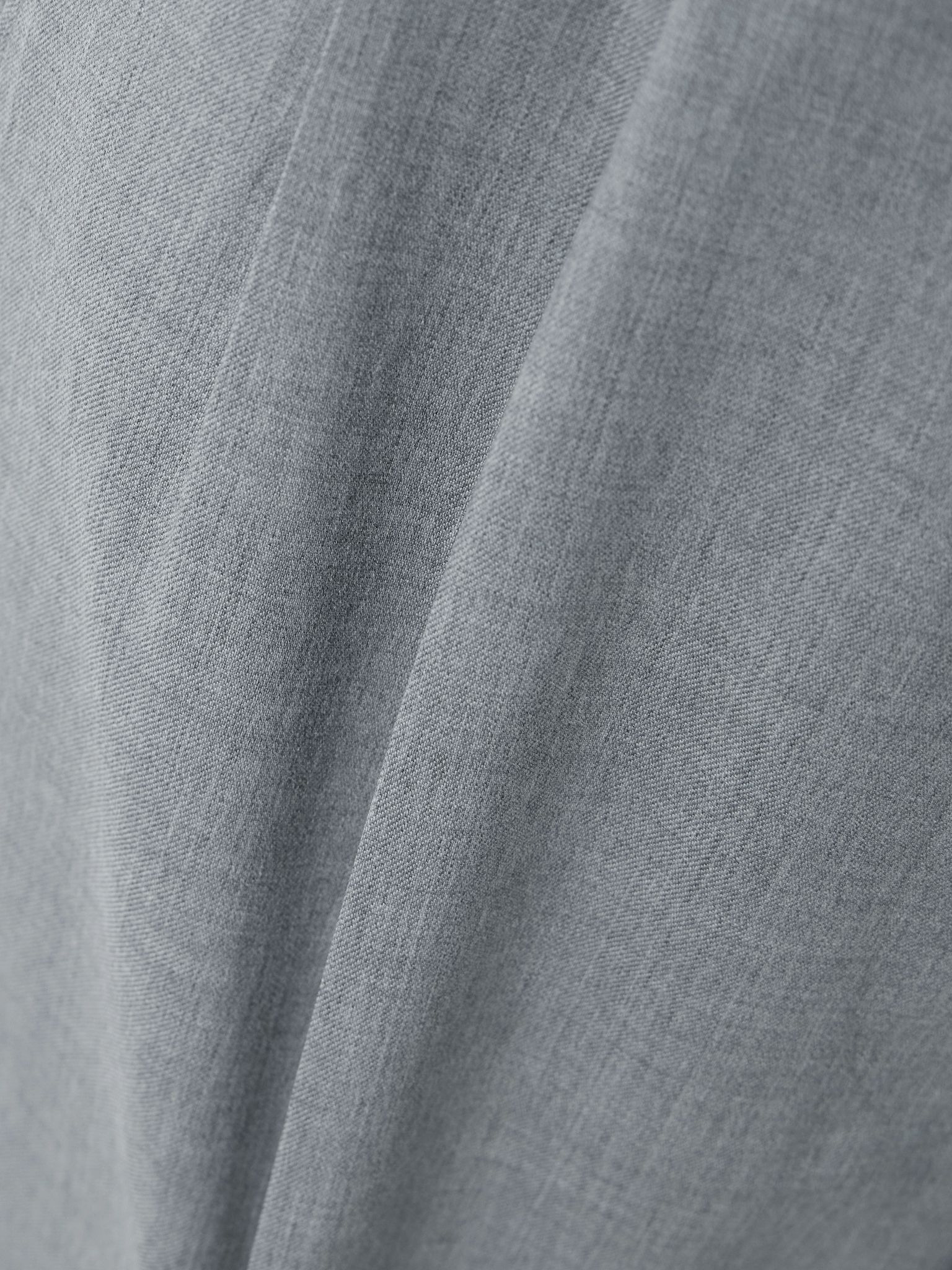 Fox pleated wool-twill straight-leg pants Light gray - 5