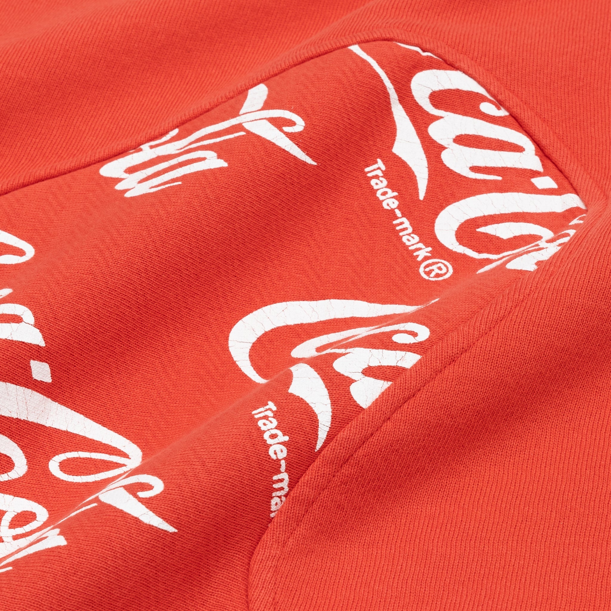 COCA COLA SWIRL KNIT HOODIE - 4