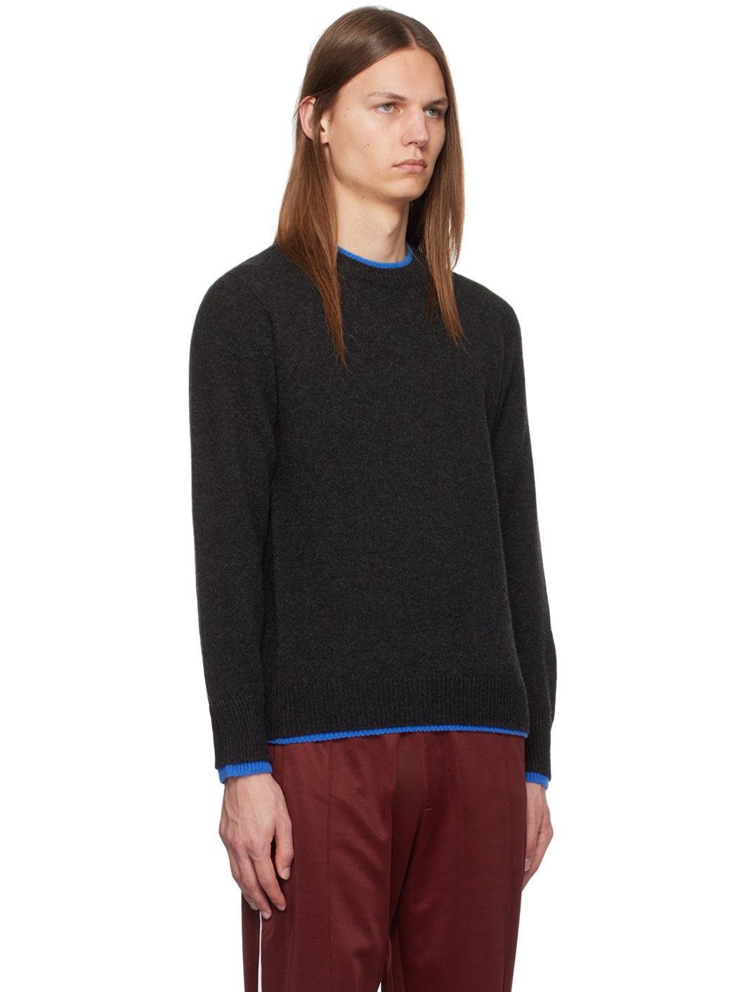 Black Steady Knit Sweater - 2