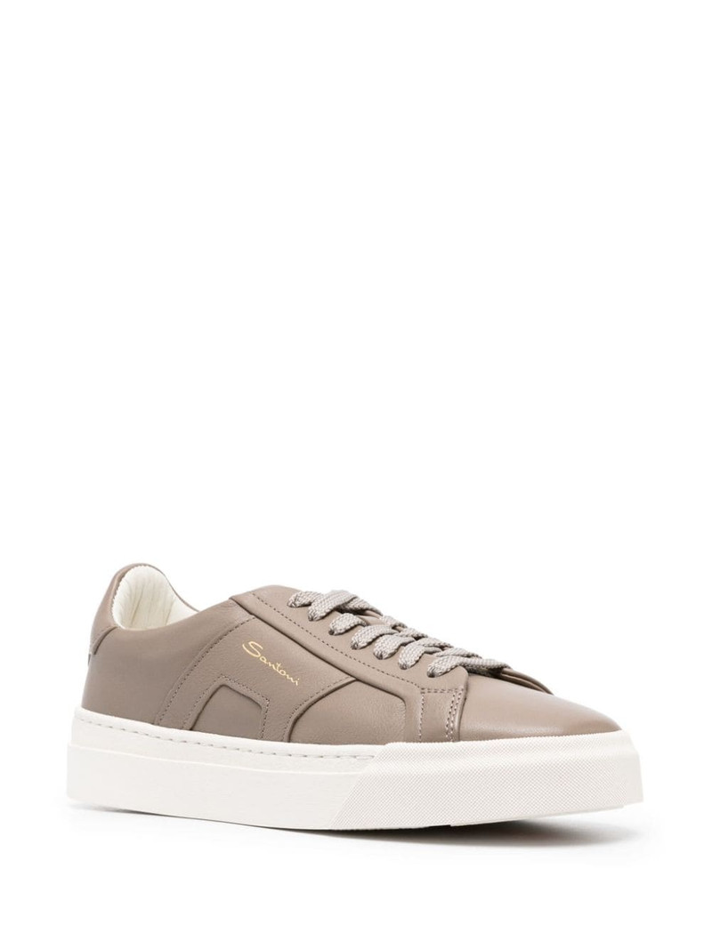 Santoni Gloria leather sneakers outlook