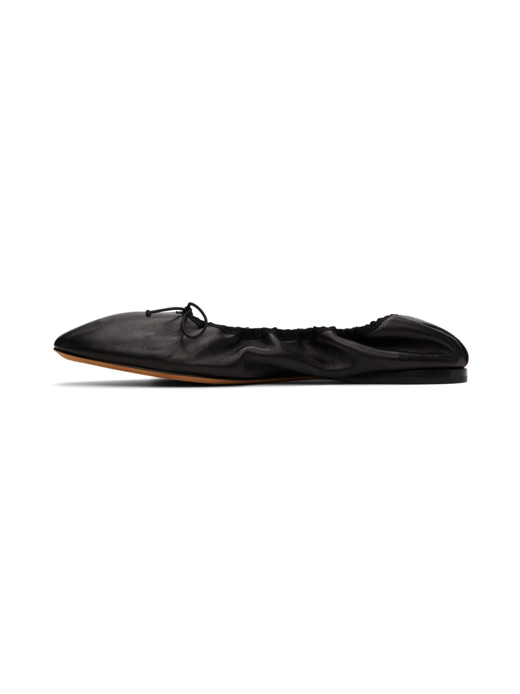 Black Awar Ballerina Flats - 3