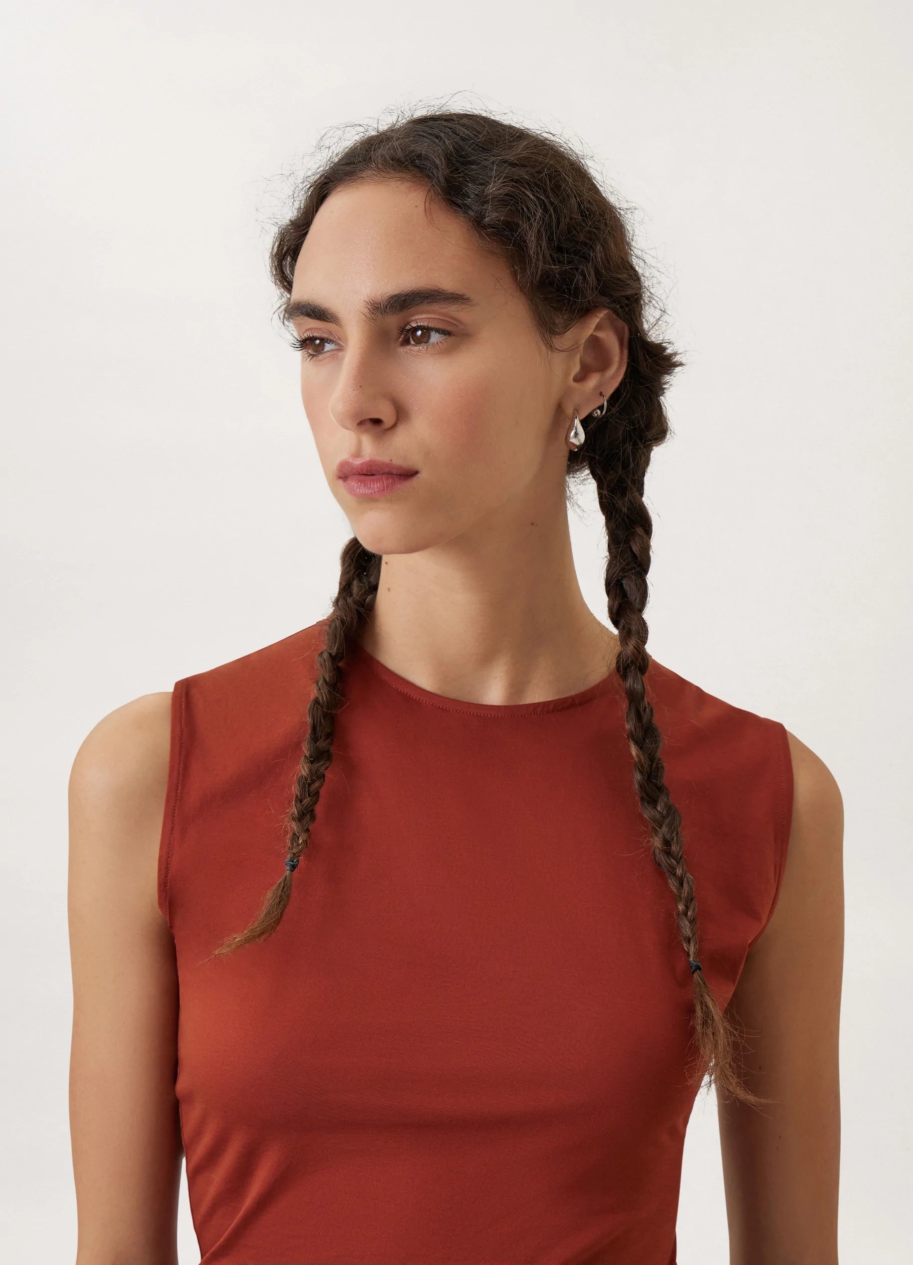 Lemaire TWISTED SECOND SKIN TANK TOP SECOND SKIN | REVERSIBLE