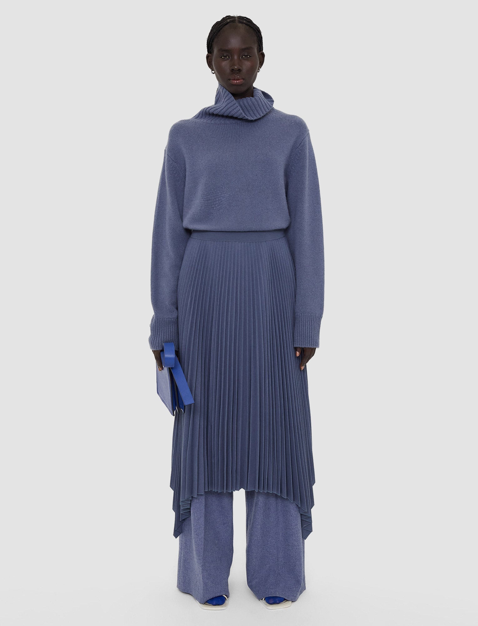 Pleated Flannel Ade Skirt - 2