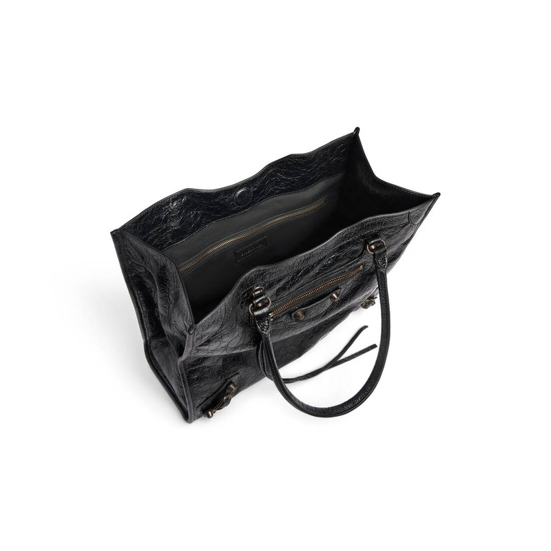 Women's Le City Tote Bag Small in Black 5