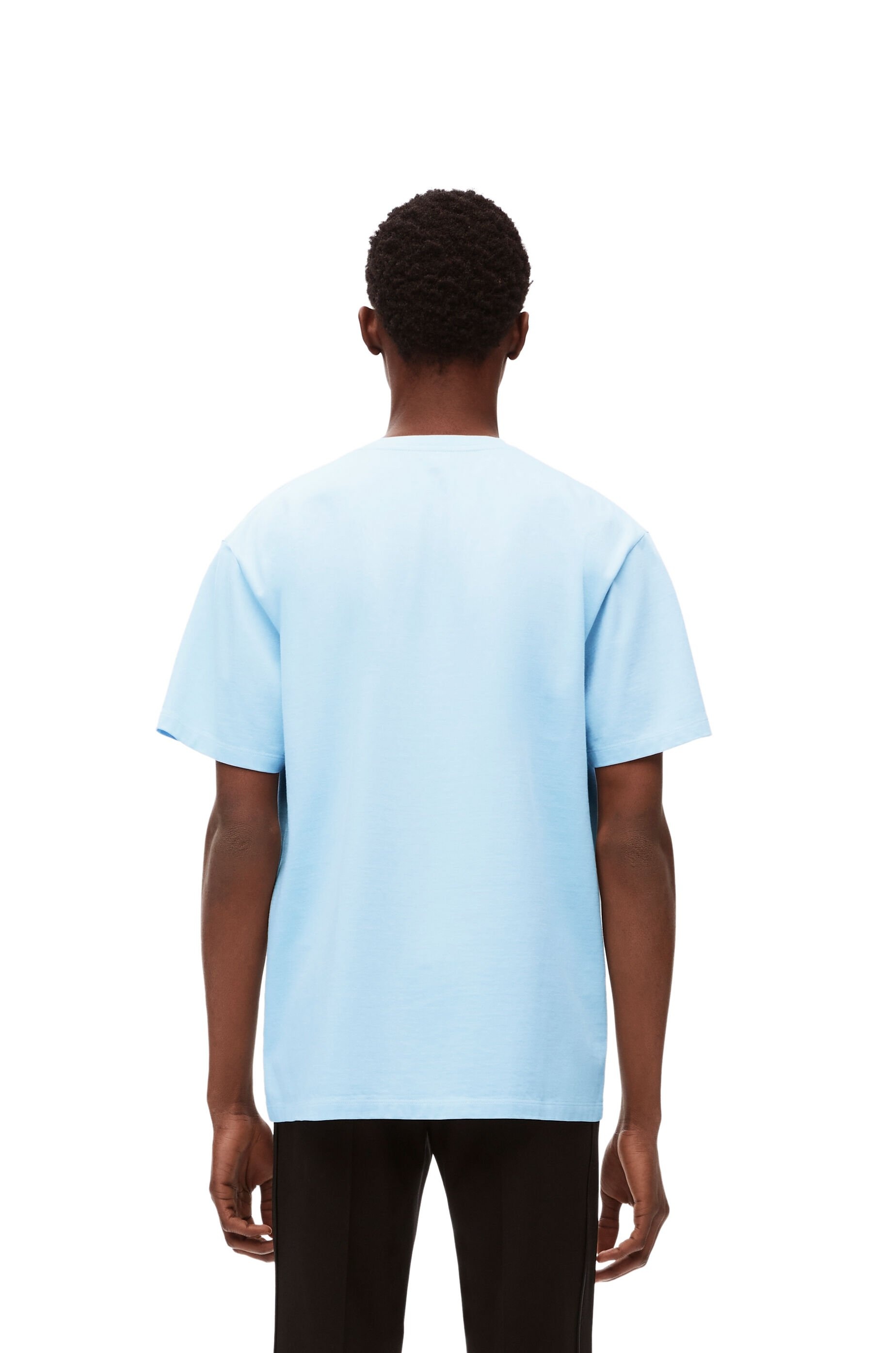 LOEWE｜ (Relaxed Fit T-Shirt in cotton (H526Y22XBN 4160) Relaxed fit T-shirt in cotton Green - LOEWE