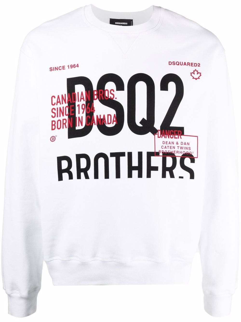 logo-print sweatshirt - 1