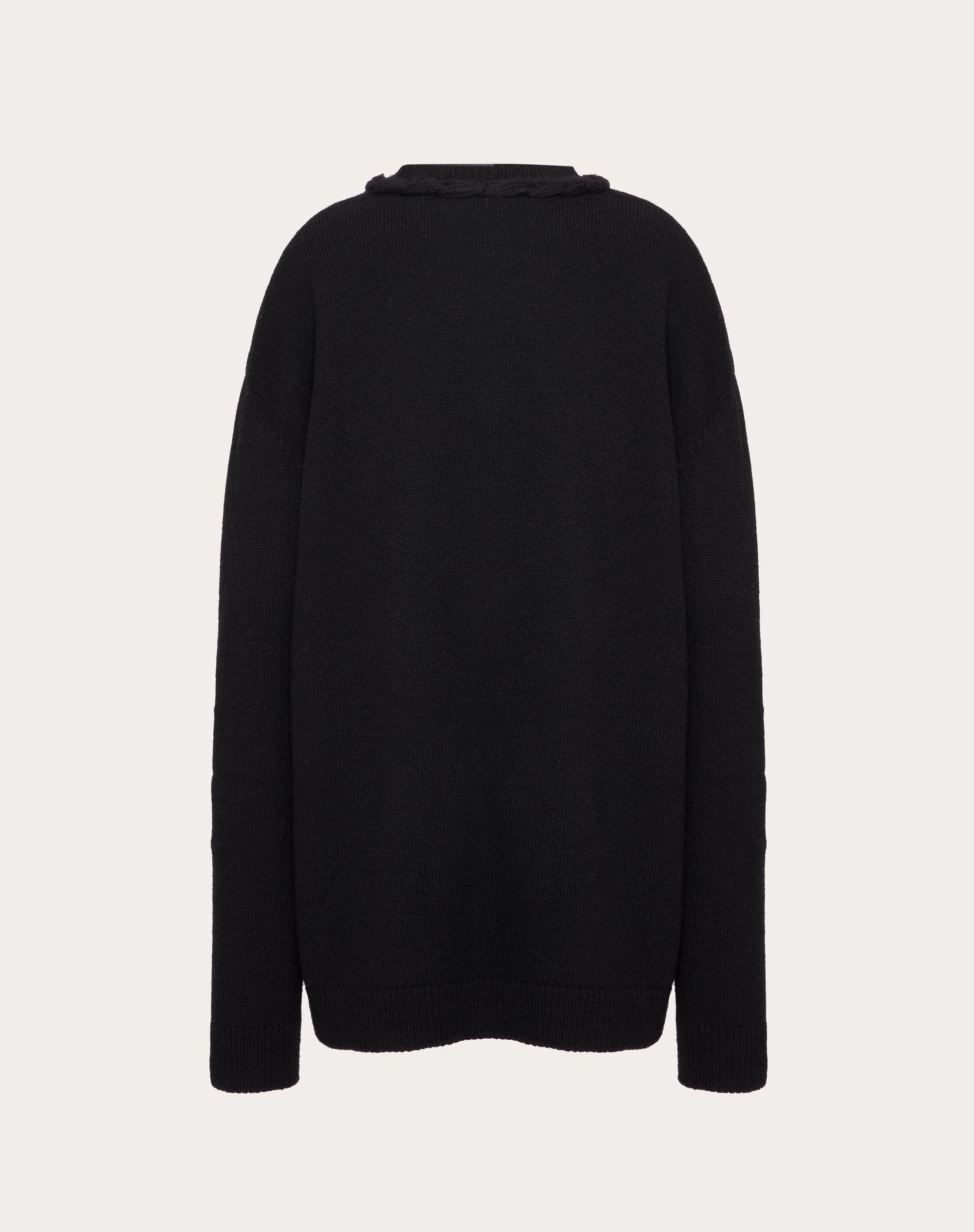 EMBROIDERED WOOL SWEATER - 2